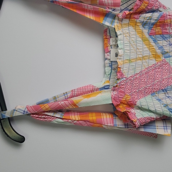 BP Colorful Smocked Top Size Small - Picture 2 of 6
